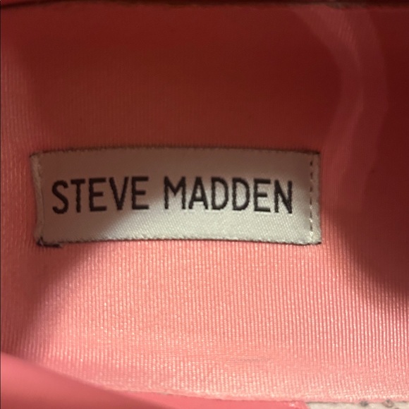 Steve Madden Sparkling Pink Sneakers - Picture 5 of 7
